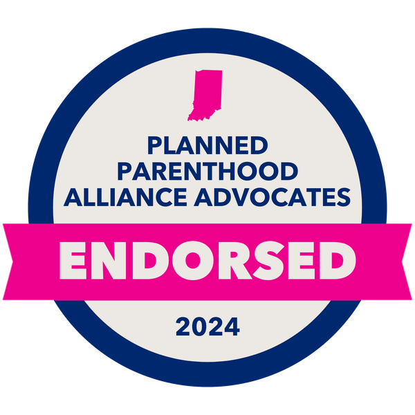 Planned Parenthood Alliance Advocates Endorsed – 2024 with map of Indiana